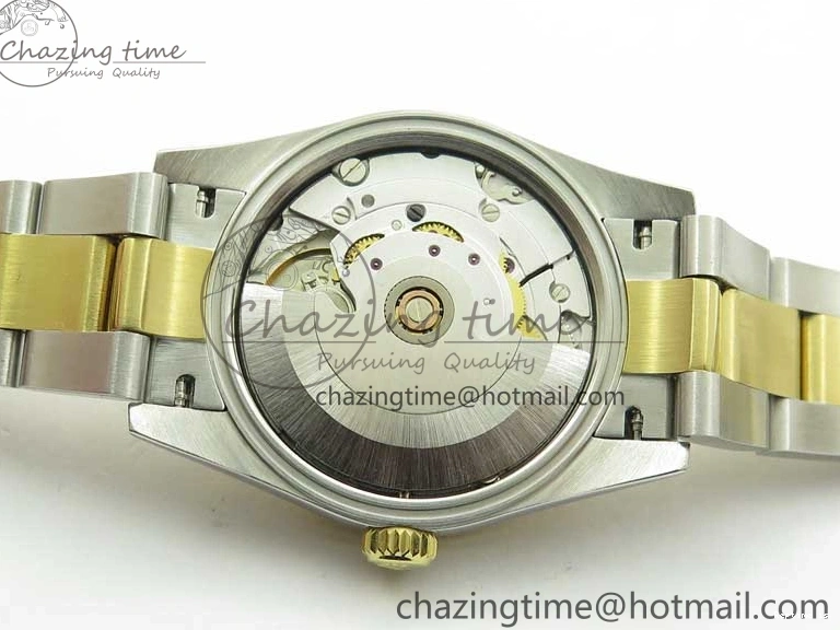 0106 FashionForward Datejust 31mm 278273 SS YG BP Maker Best Edition Gray MOP Diamonds Dial on SS YG Oyster Bracelet 2720